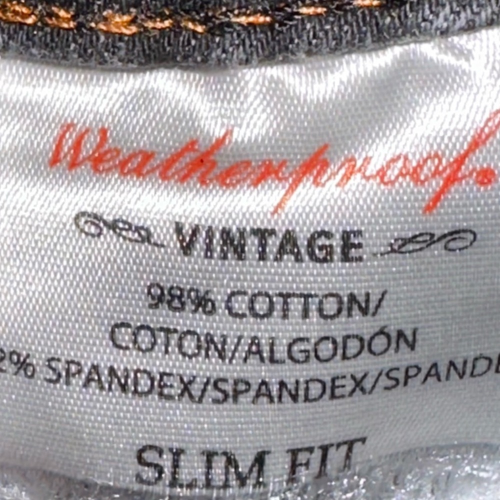 MEN'S Weatherproof Vintage slim Jean Blue Shorts 40 - Picture 7 of 7